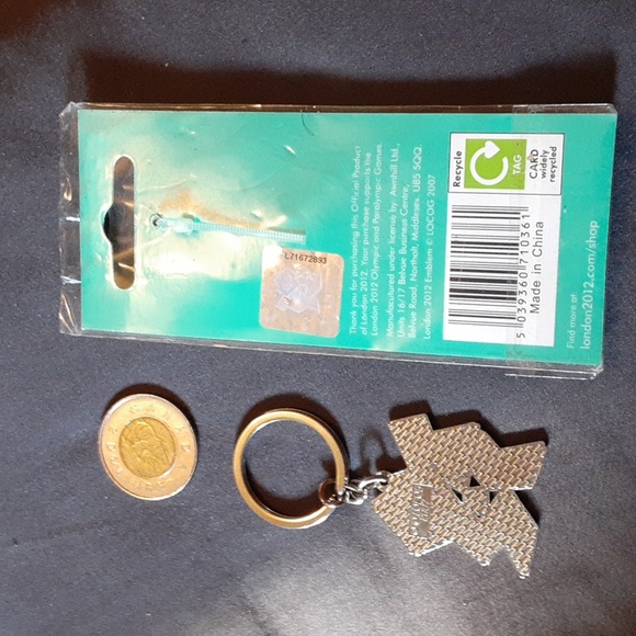London 2012 Olympic Keychains x 2 - Picture 2 of 8